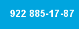 922 885-17-87